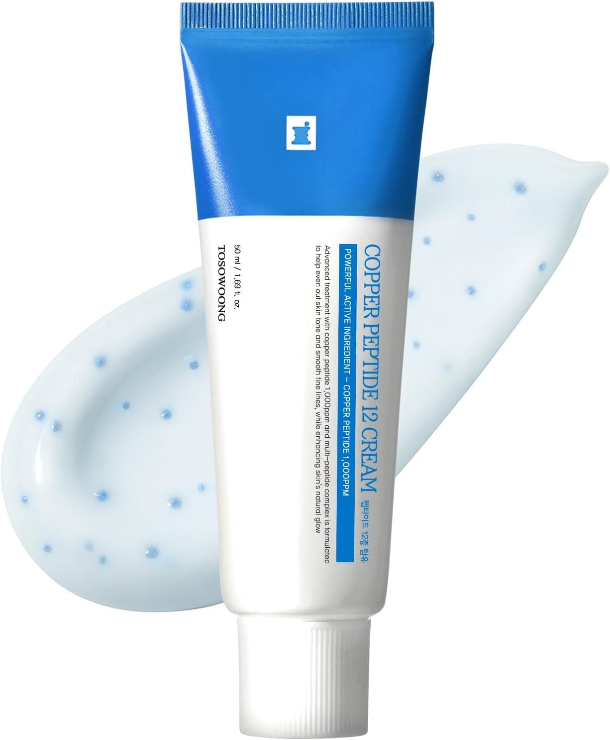 TOSOWOONG Copper Peptide 12 Cream (GHK-Cu Tripeptide-1)