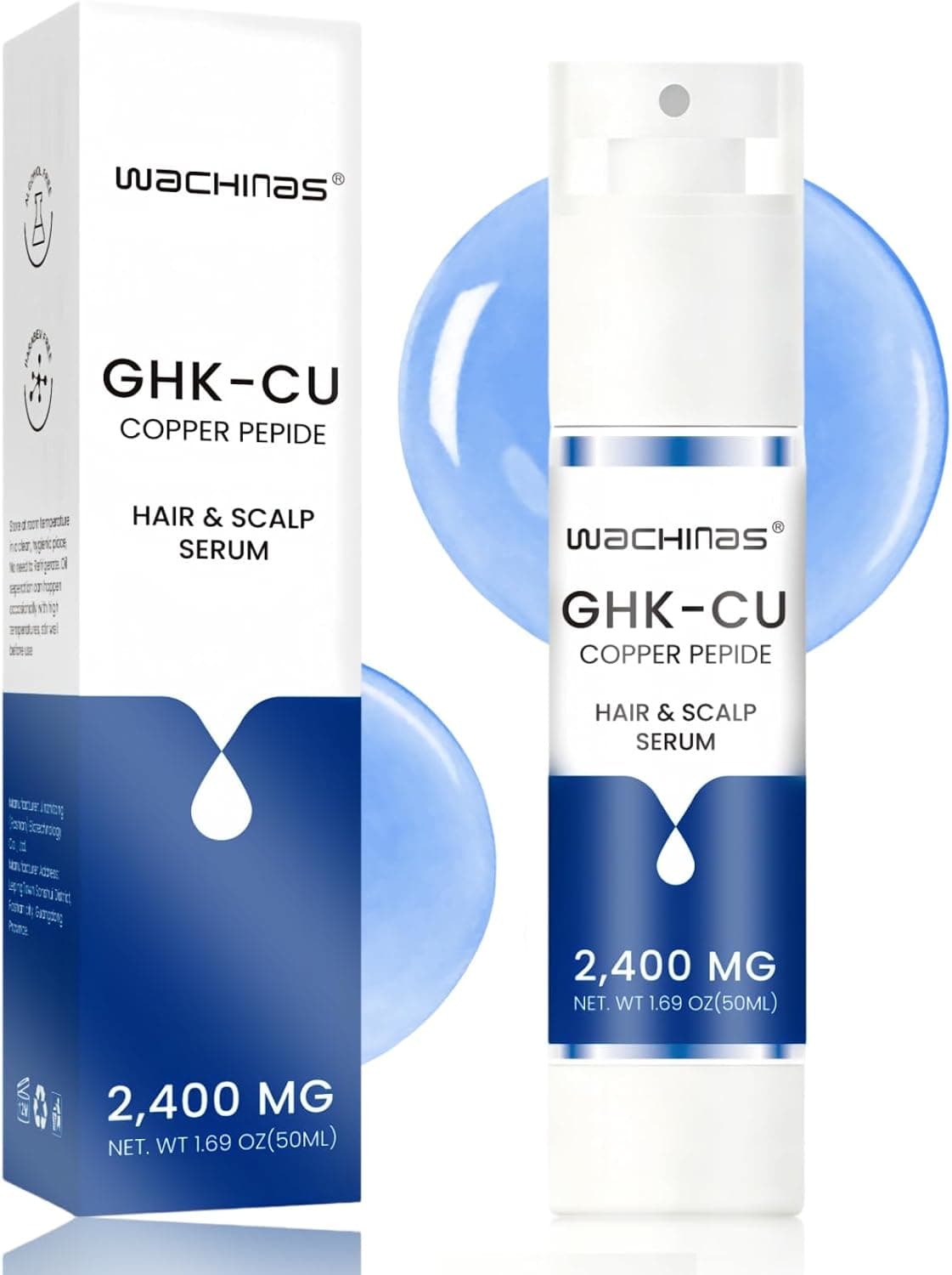 GHK-Cu Copper Peptide Hair & Scalp Serum with Biotin & Caffeine